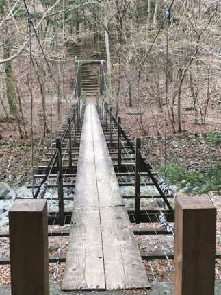 根原の吊り橋 (2)