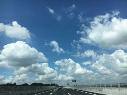 圏央道の雲