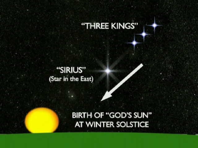Sirius and Three Kings