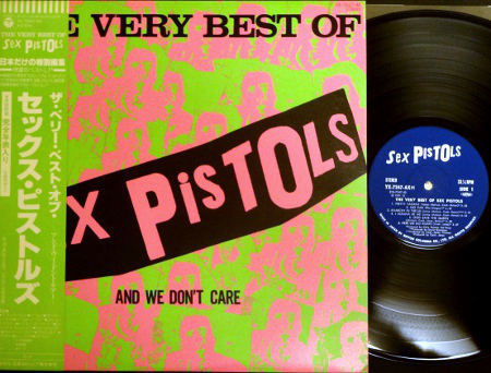日本独自編集盤The Very Best Of Sex Pistols NEVER MIND THE SEX PISTOLS
