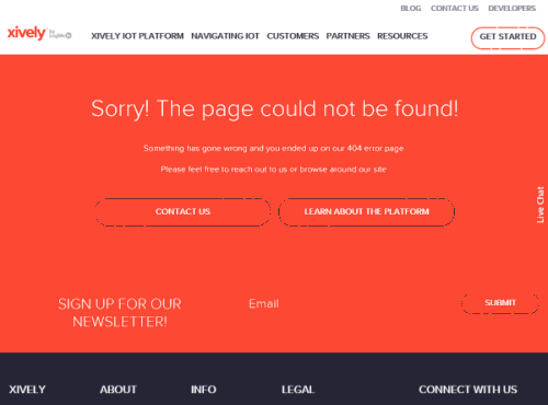 404 Page Not found