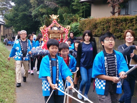 田上秋祭り2016子供神輿(2)