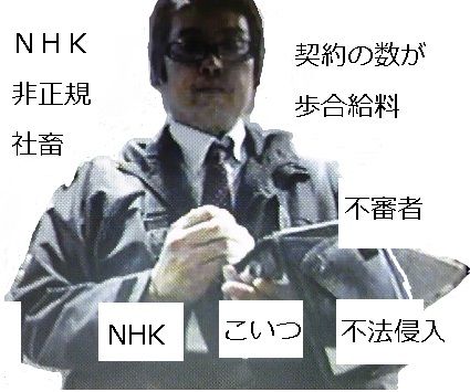 NHK集金人不法侵入
