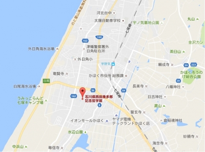 西田幾多郎記念哲学館地図